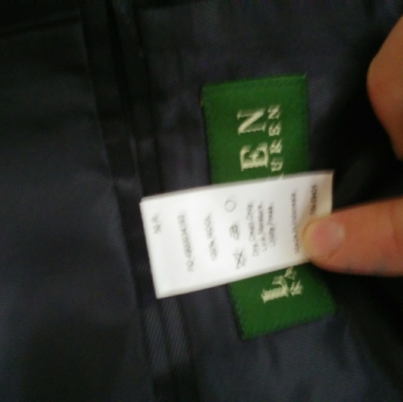 Ralph Lauren Pinstripe Navy Blue Suit. - Picture 5 of 5